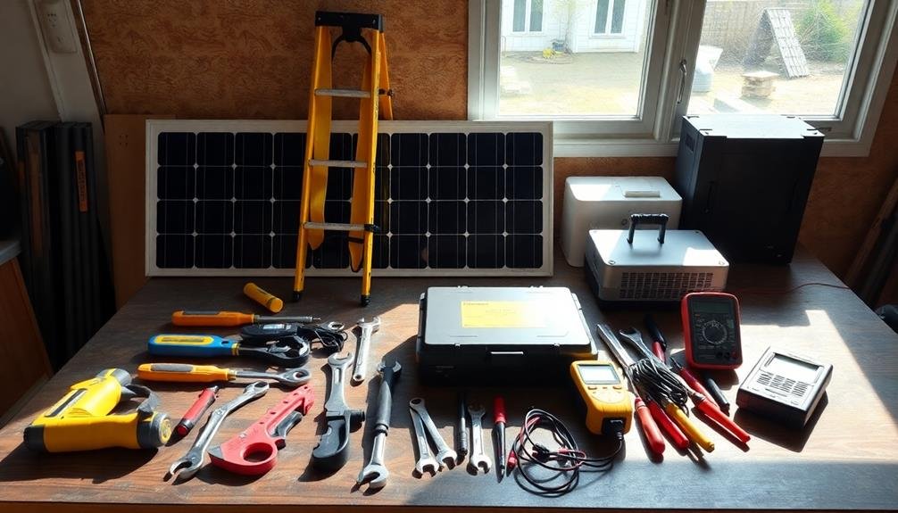 assemble required tools safely