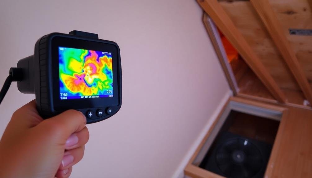 assess insulation and ventilation