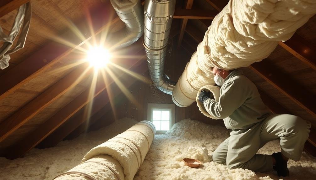 attic ductwork insulation guide