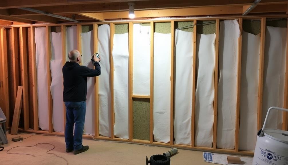 basement wall insulation solutions