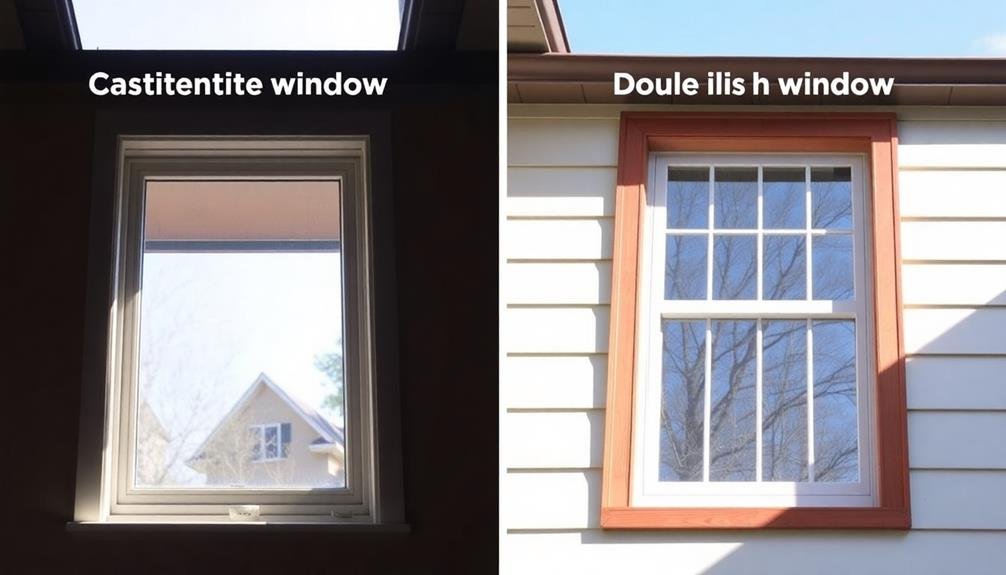 casement vs double hung efficiency