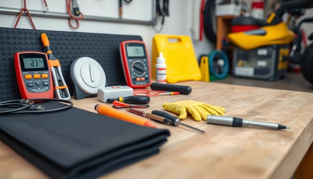 collect required equipment supplies