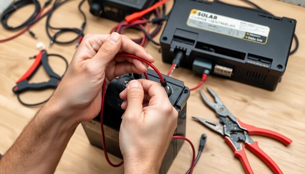 connecting battery bank wiring