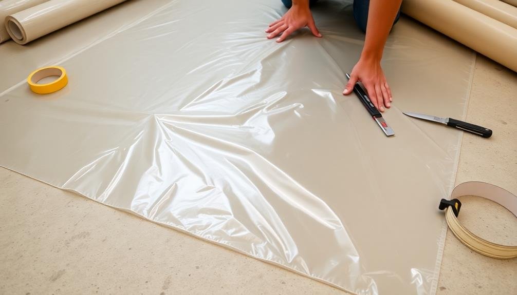 correctly install vapor barrier