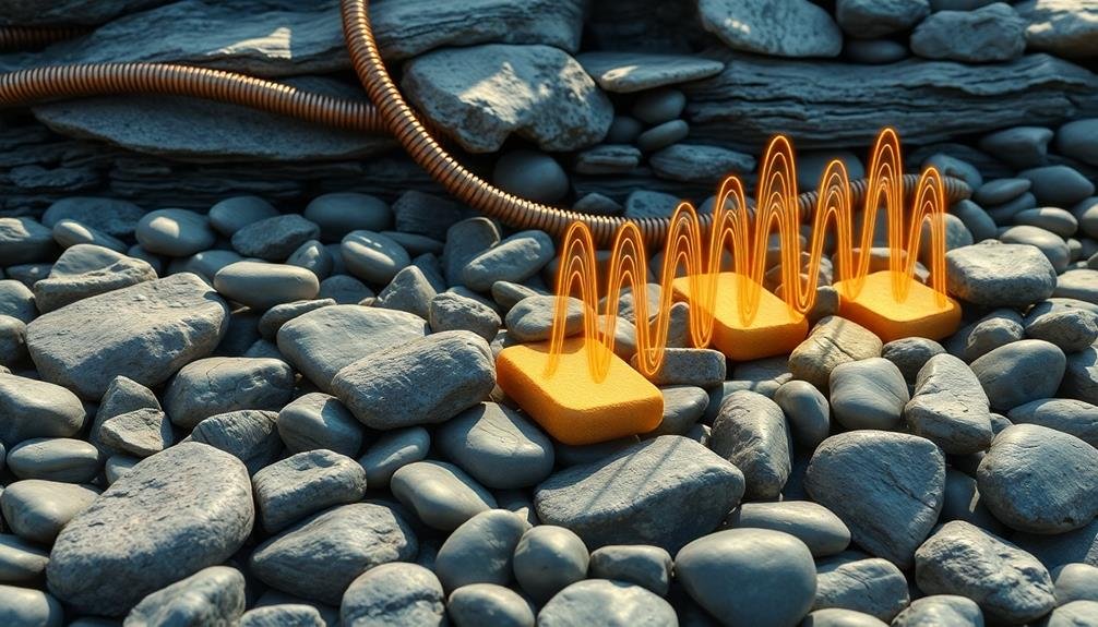 creating rock bed system