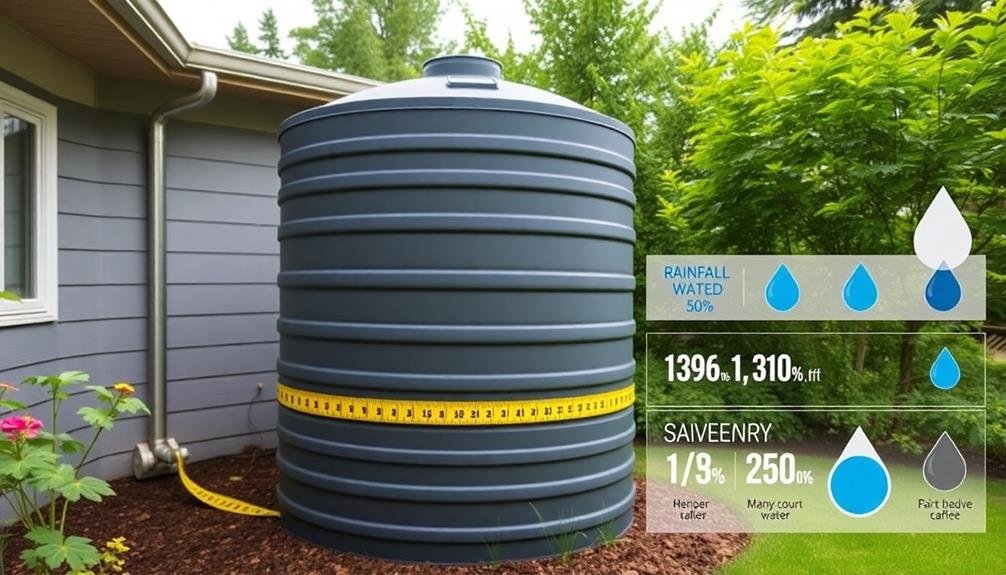 determine appropriate tank size