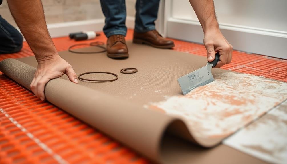 diy electric floor heating