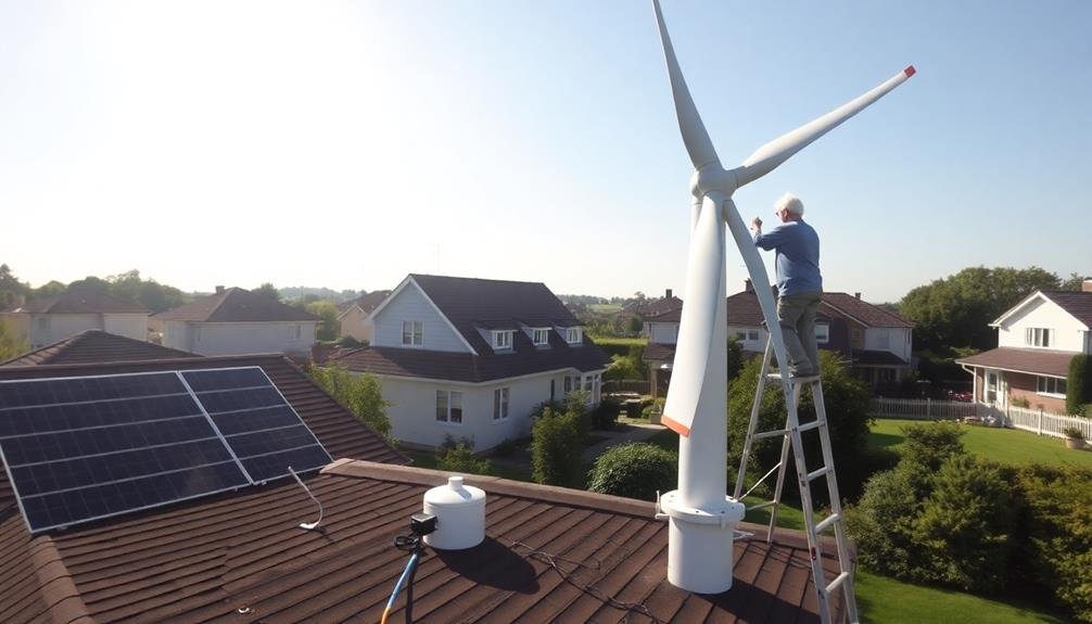 diy energy turbine installation