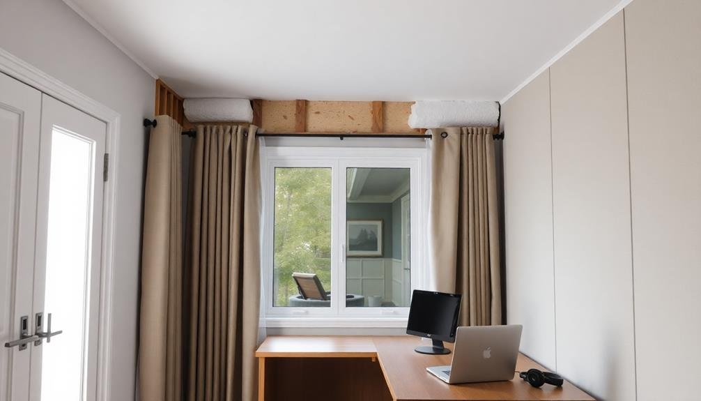 diy soundproofing home office
