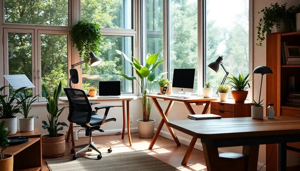 efficient comfortable home offices