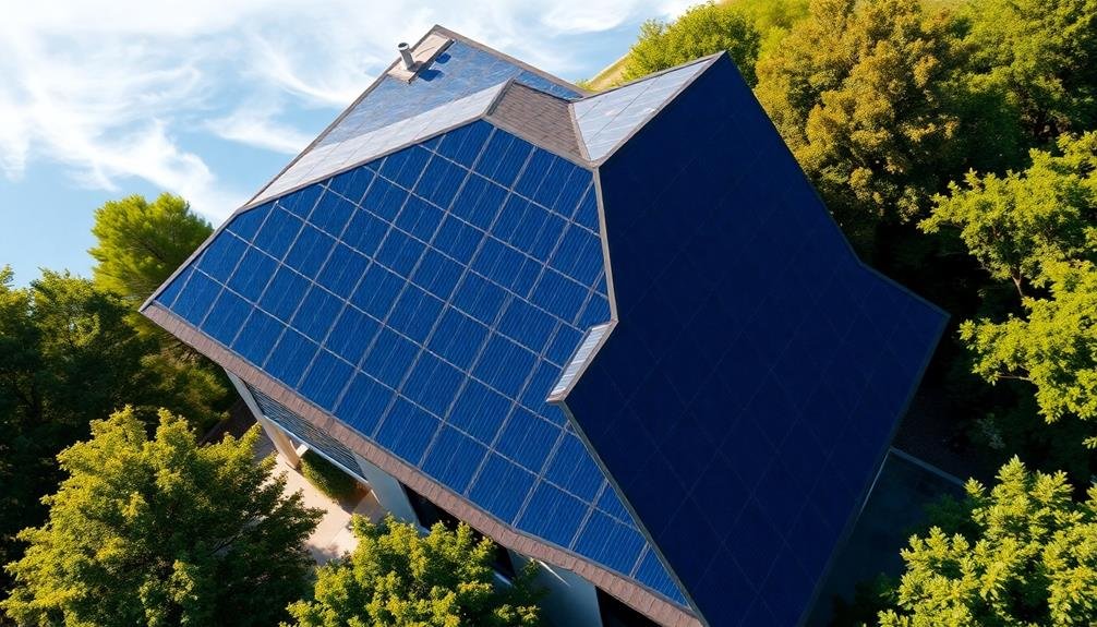 efficient photovoltaic roofing tiles