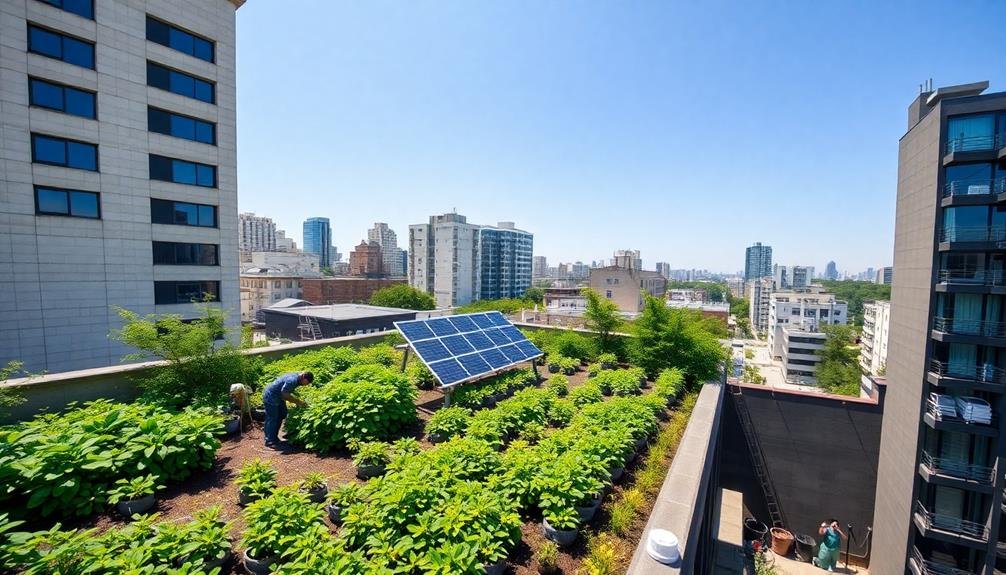 energy efficient green roof practices