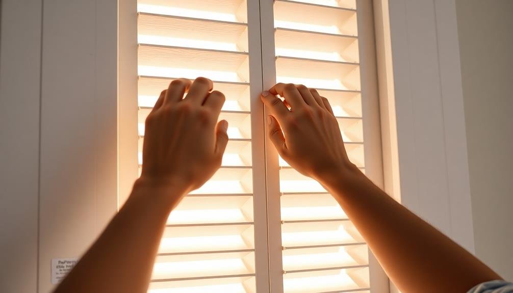 energy efficient shutter installation guide