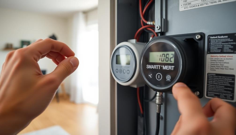 energy meter installation process