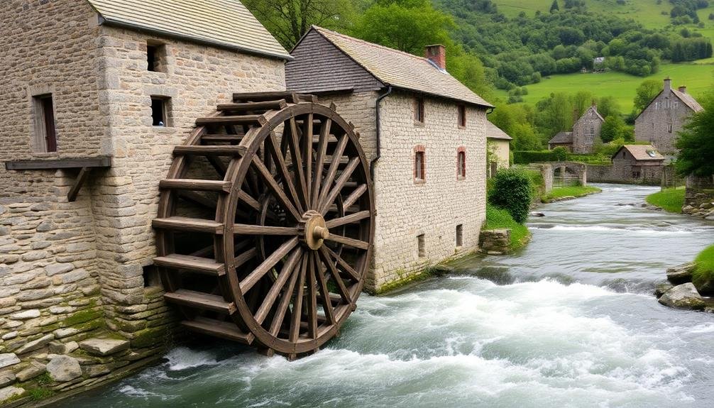 evolution of water wheel generators