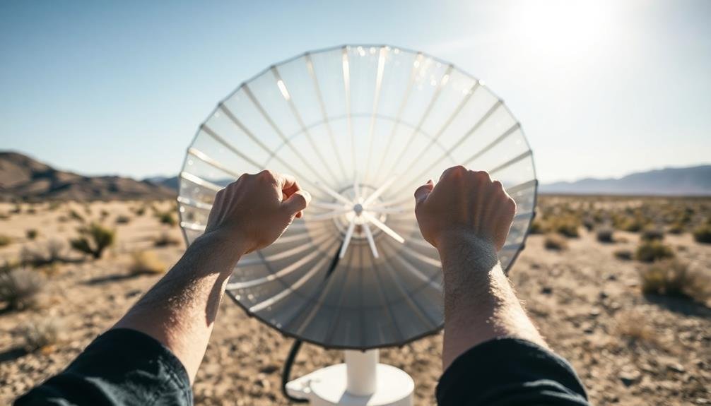 flexible reflector alignment system