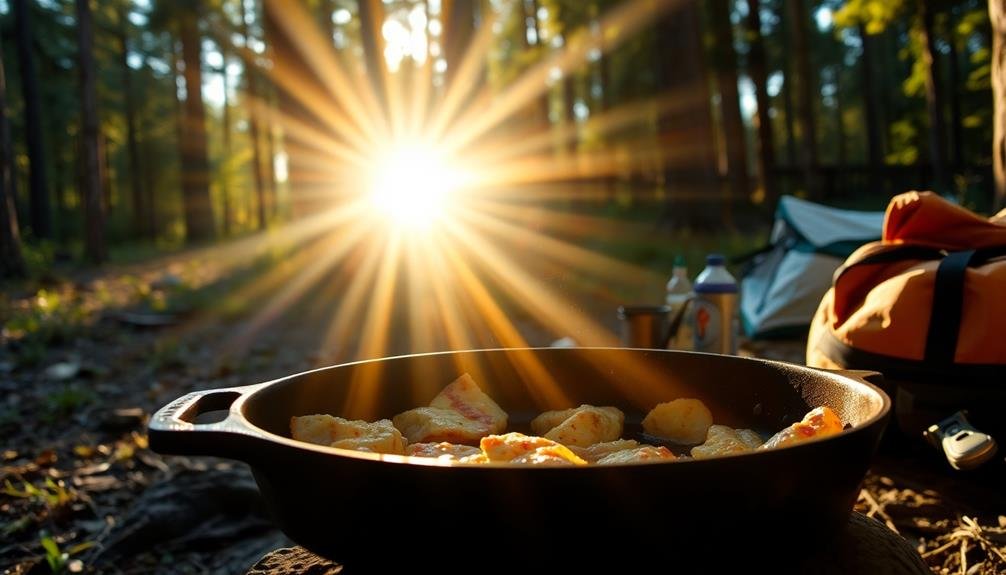 fresnel lens cooking method