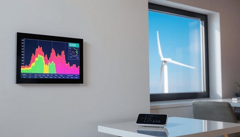 home energy monitor turbine performance