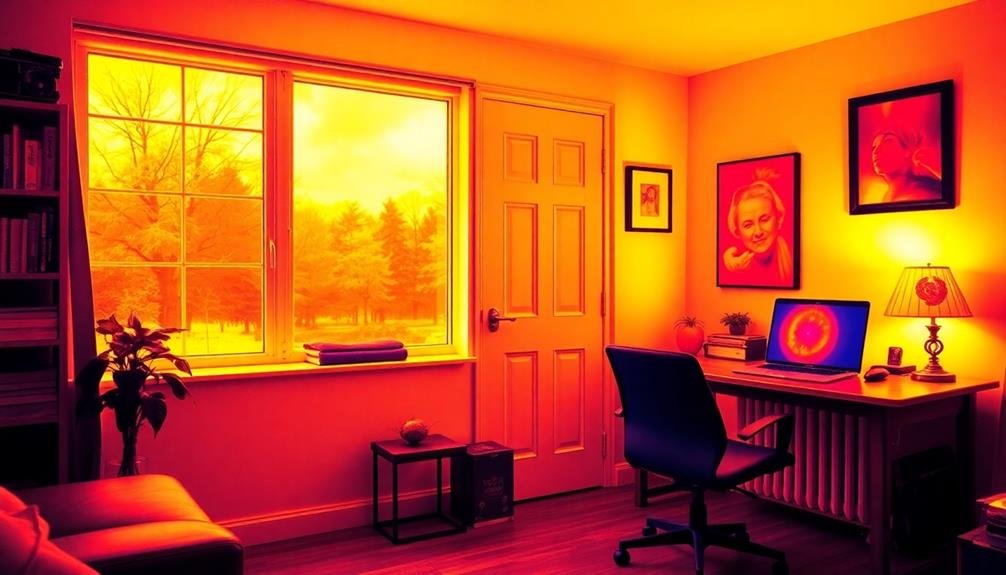 home office heat loss