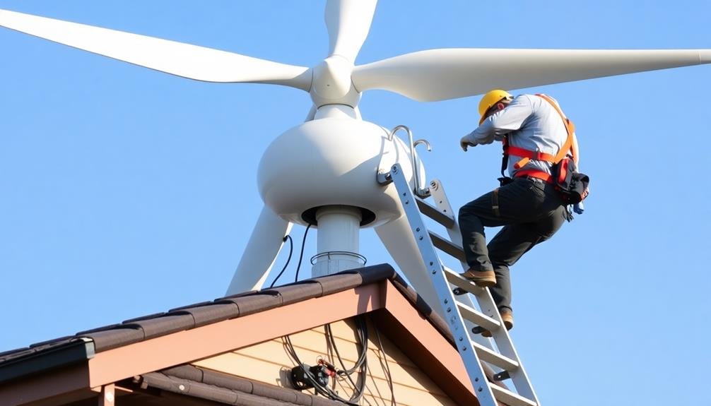 home turbine installation safety tips