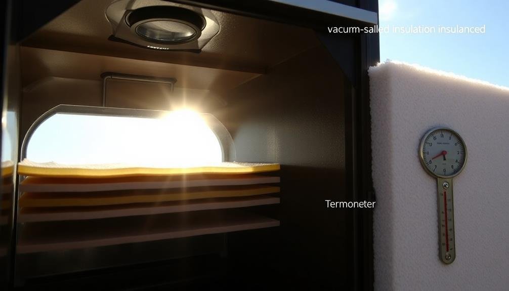 insulated vacuum sealed panels