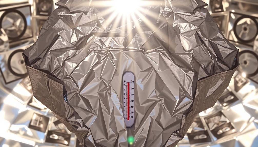 insulating reflective material used
