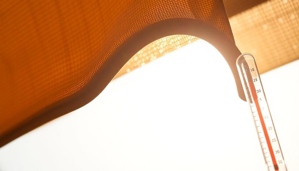 insulation value of shades