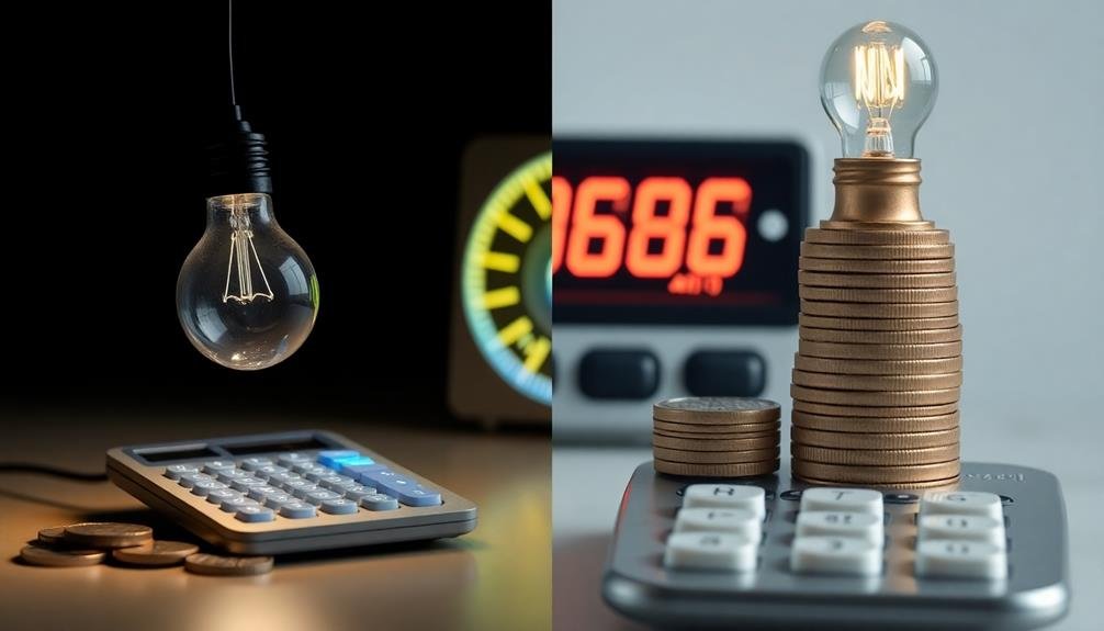 led vs traditional costs