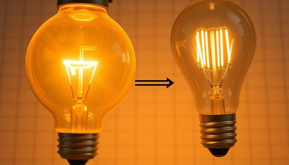 led wattage equivalency chart