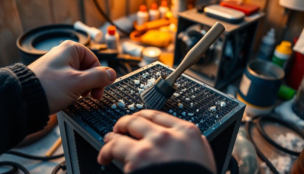 maintenance of mechanical parts