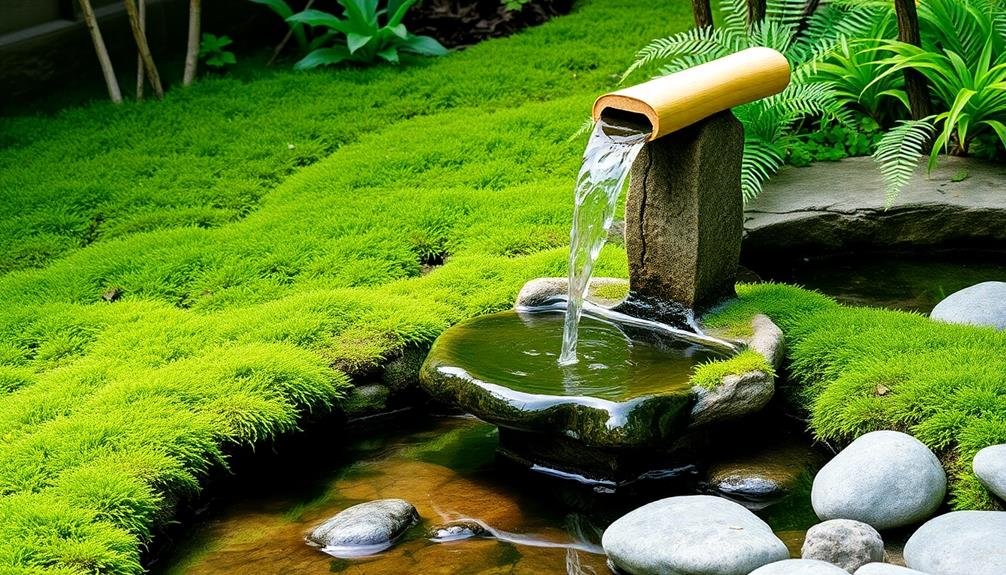 natural bamboo water spout