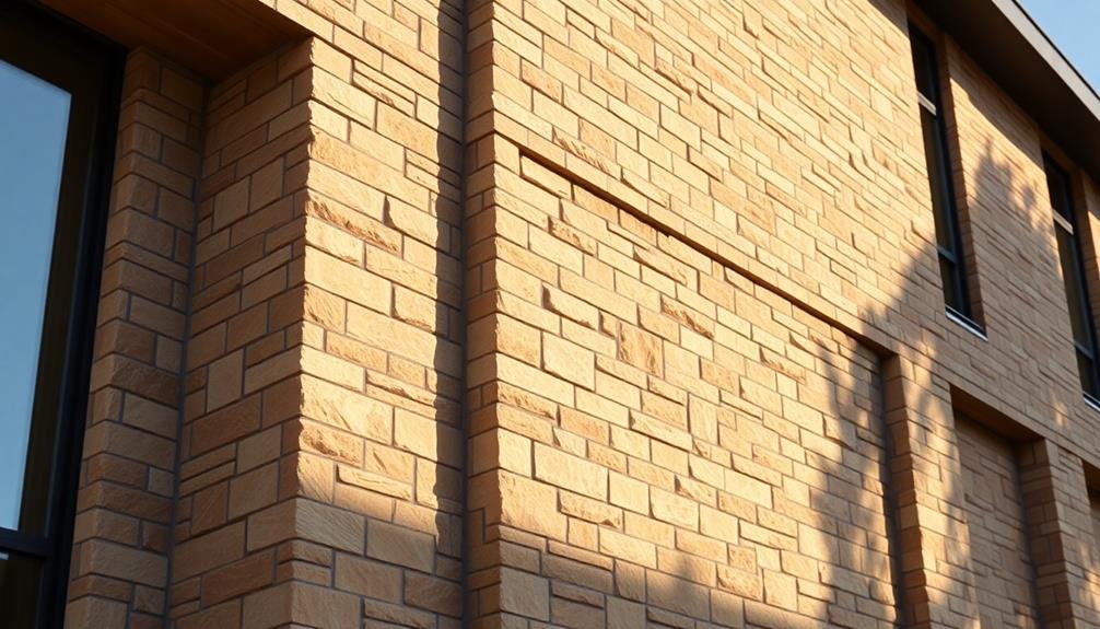 natural stone exterior finish