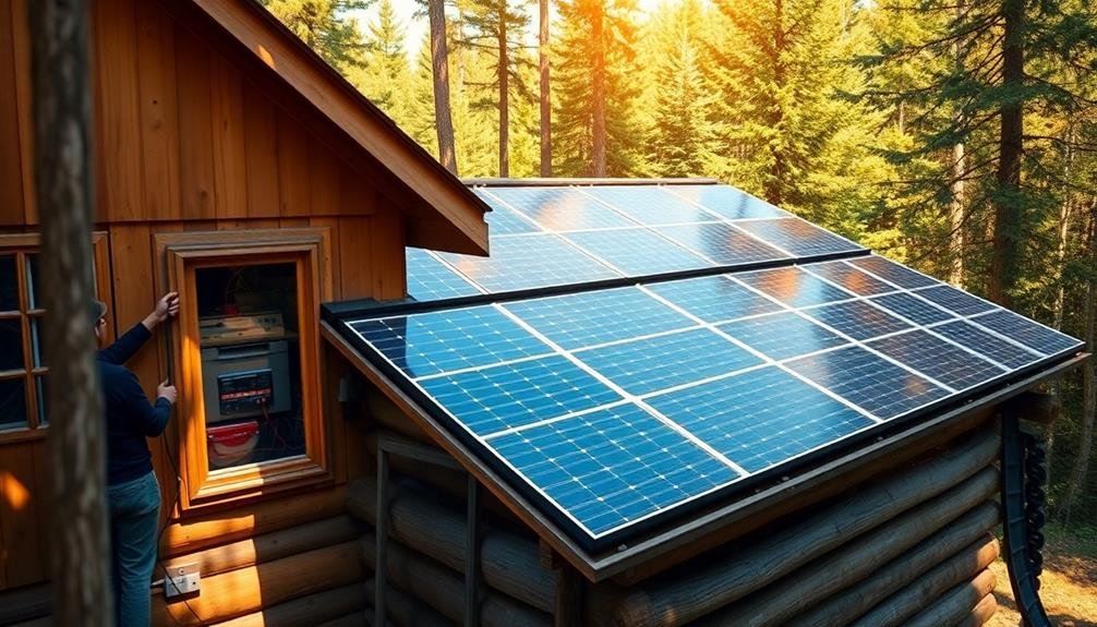 off grid solar power system