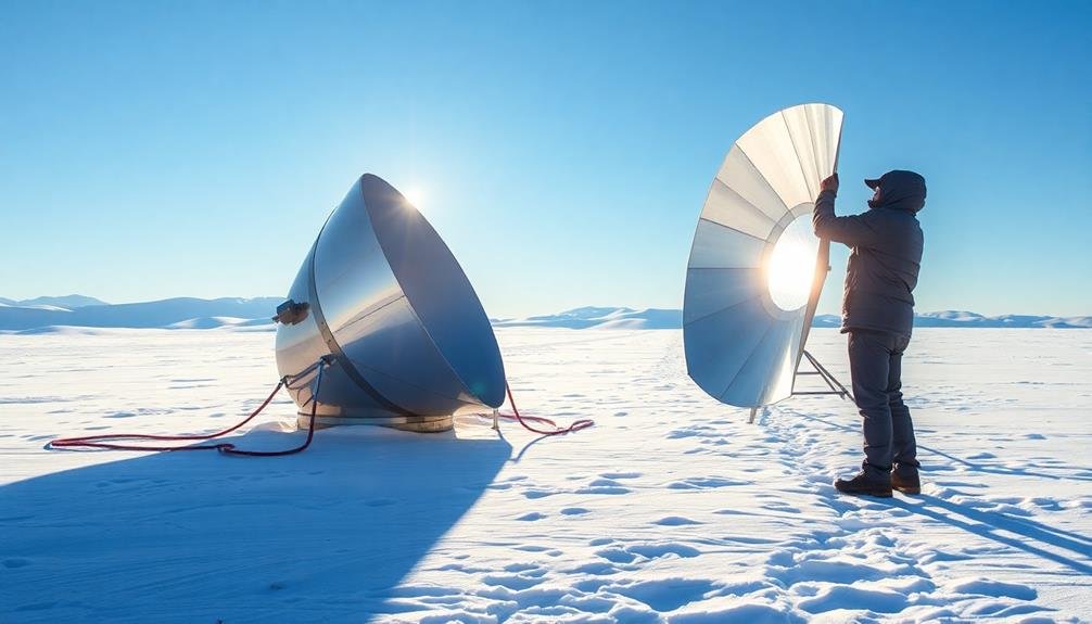 optimize solar radiation intake
