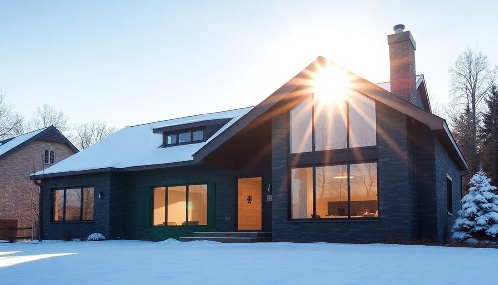 passive solar heating design