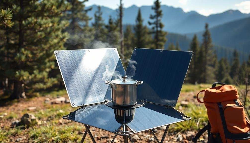 portable solar cooking solution