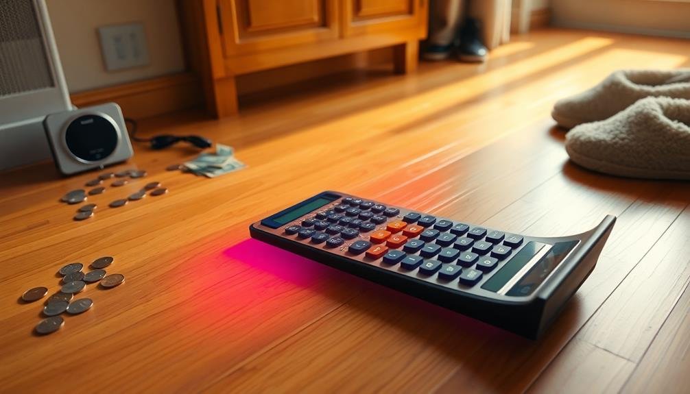 radiant floor heating costs