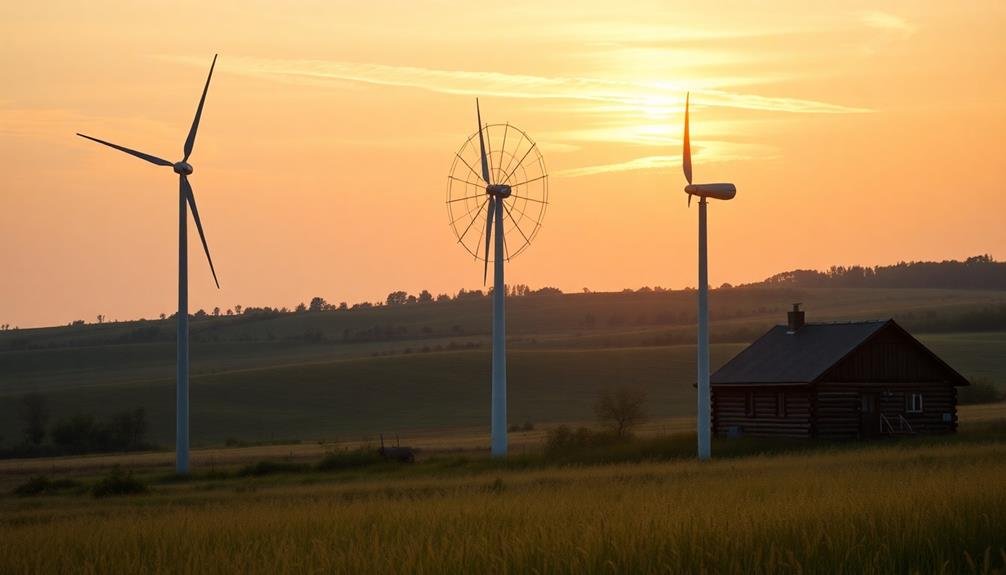 residential wind turbine types