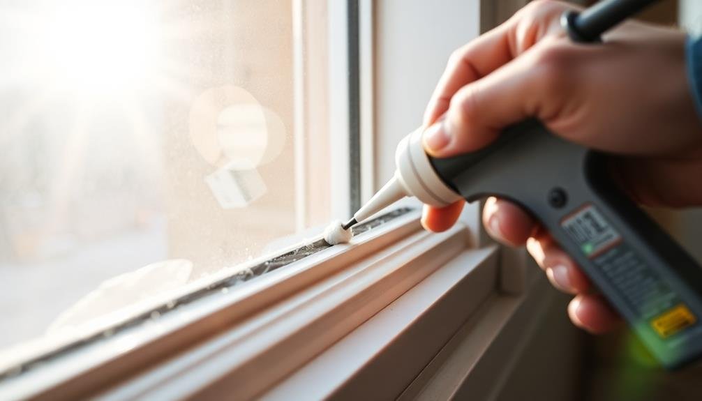 sealing gaps and cracks