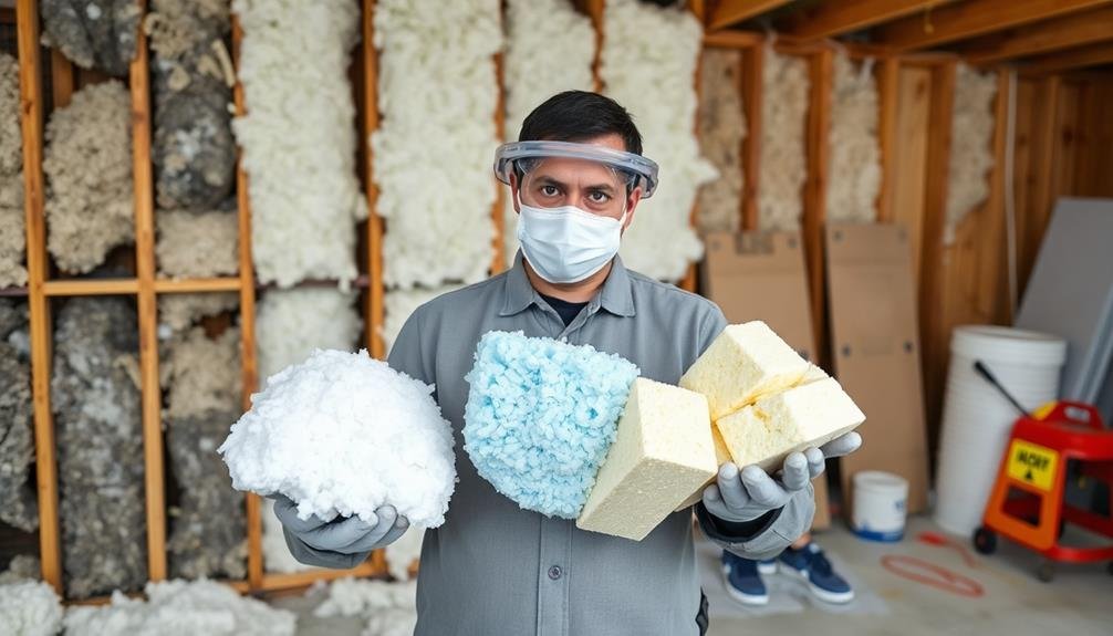 selecting insulation material alternatives