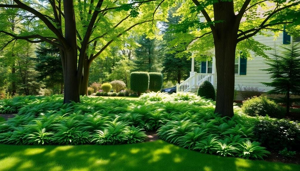 shade providing ground cover plants