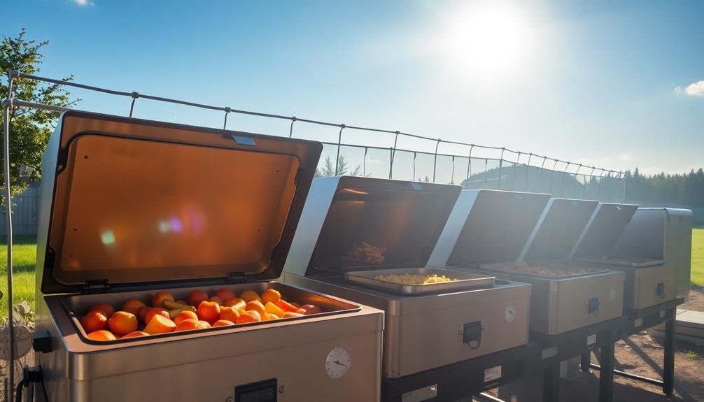 solar cooking time influences
