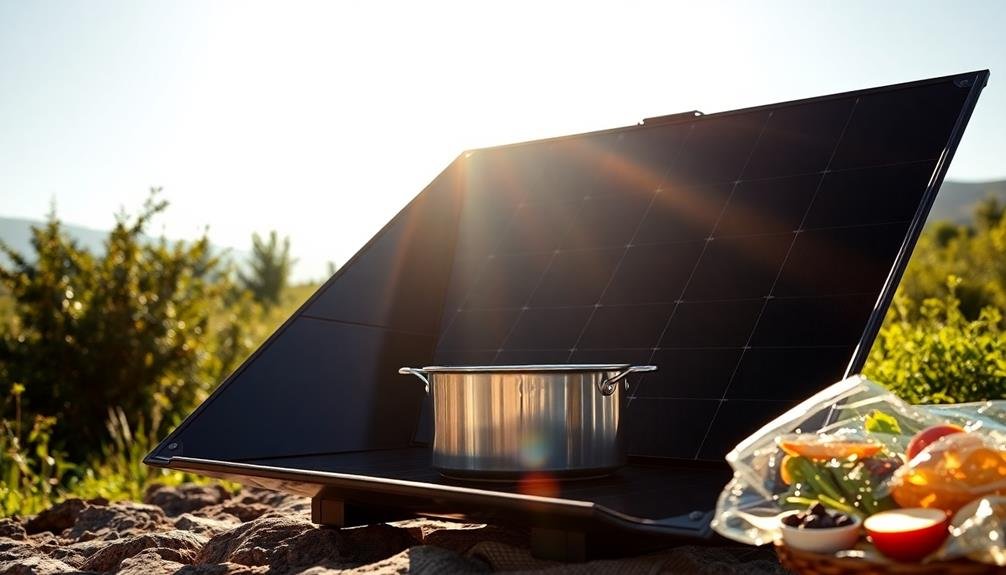 solar energy cooking device