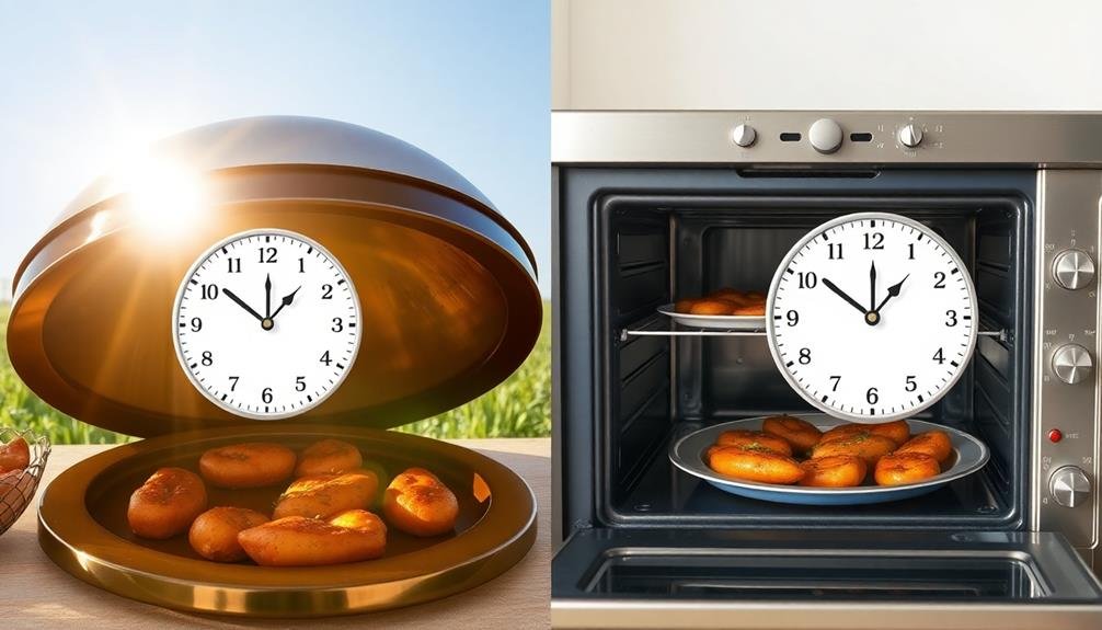 solar oven vs conventional oven