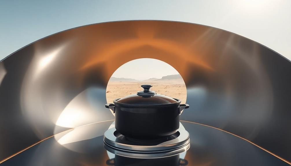 solar powered cooking devices