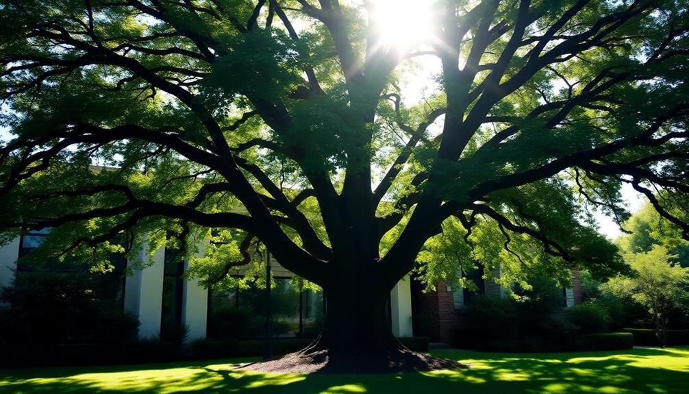 strategic planting of trees