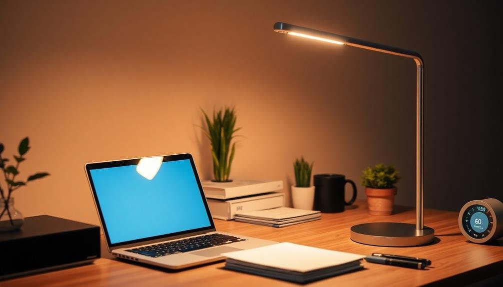 sustainable illumination for work
