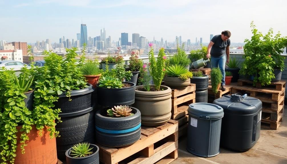 sustainable urban gardening project