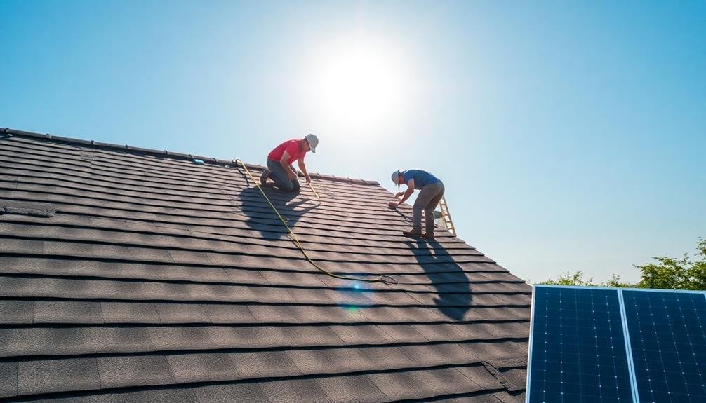 thorough roof condition evaluation