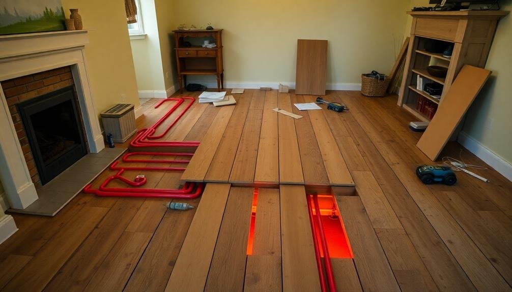 transform existing floors radiantly